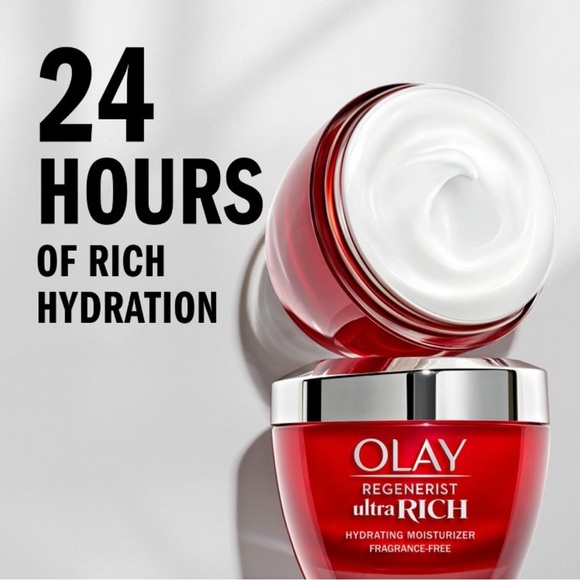 OLAY Regenerist Ultra Rich Moisturizer - Fragrance Free NEW - Picture 5 of 6